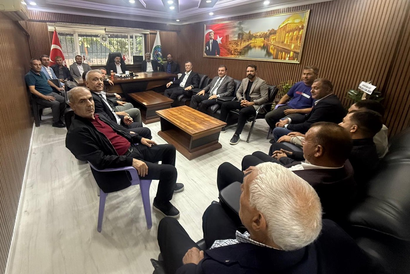 Başkanla Fotoğraflarımız